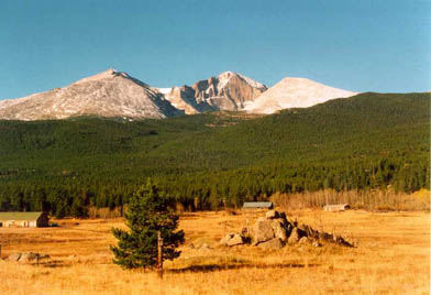 Longs Peak im Rocky Natl. Park